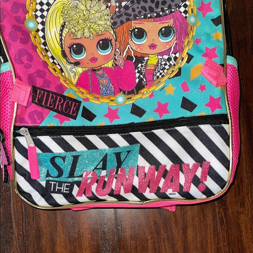 LOL Surprise Backpack - Pink and Black